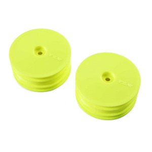 Team Losi Racing Front Wheel Yellow (2): 22X-4