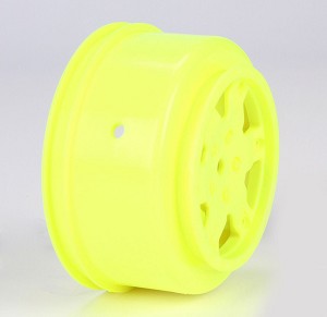 Team Losi Racing Wheel, Yellow (2): 22SCT