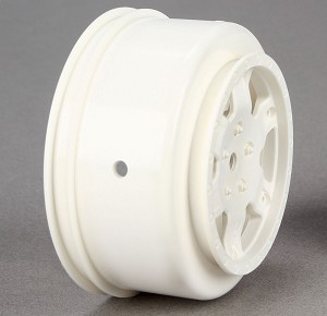 Team Losi Racing Wheel, White (2): 22SCT