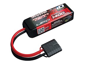 Traxxas LiPo 3S 11.1V 1400mAh 25C w/iD Connector