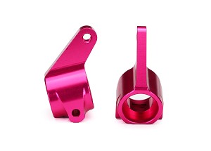 Traxxas Pink Anodized 6061-T6 Aluminum Steering Blocks (1pr)