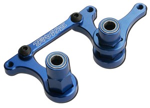 Traxxas T6 Aluminum Steering Bellcrank & 5x8mm Ball Bearings (Blue)