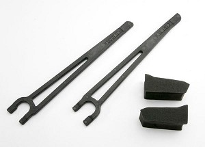 Traxxas Hold Downs Battery Left & Right (2)
