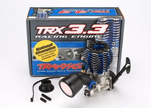 Traxxas TRX 3.3 Engine Multi Shaft Pull Start