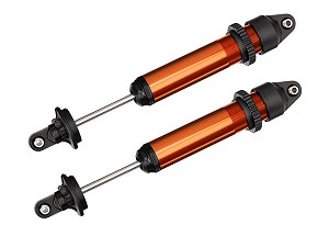 Traxxas X-Maxx GTX Assembled Shocks (Orange) (2)