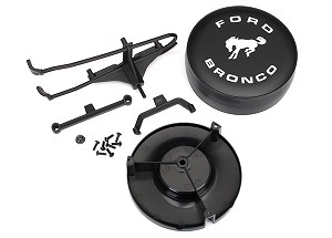 Traxxas Spare Tire Mount & Cover (Ford Bronco)