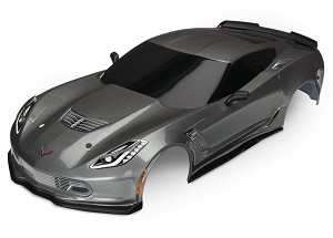 Traxxas Chevrolet Corvette Z06 Painted Body (Graphite)