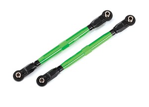 Traxxas Toe Links Wide Maxx Tubes Aluminum Anodized Green