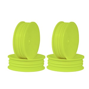 TZO 1/10 2WD 2.2 Front Yellow Wheels (4pcs)