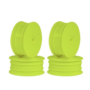 TZO 1/10 4WD 2.2  Front Yellow Wheels (4pcs)