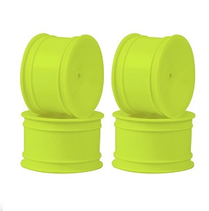 TZO 1/10 Rear 2.2 Yellow Wheels (4pcs)