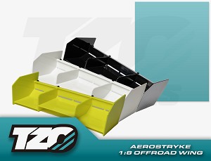 TZO Aerostryke 1/8 Off Road Wing (Yellow)