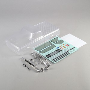 Vaterra 1972 Chevy C10 On-Road Body Set, V2: Clear