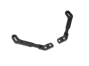 Xray X4 Graphite Body Post Holder (l+r)