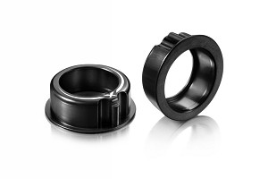 Xray T4 Aluminum Adjustment Ball-bearing Hub - Black (2)