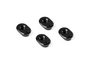 Xray X4 Aluminum Caster Bushing Front 5° / Rear 2.5° - 3 Dots (4)