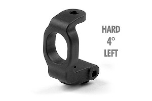 Xray T2 Composite C-Hub Left - 4° Deg. - Hard - Foam-Spec