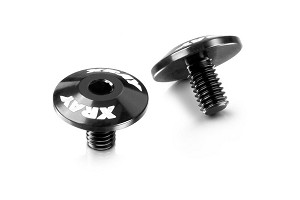 Xray Aluminum Dual Steering Arm Screw M3x7 - Swiss 7075 T6 (2)