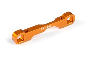 Xray Aluminum Front Lower 1-Piece Suspension Holder - Rear - FF - Low