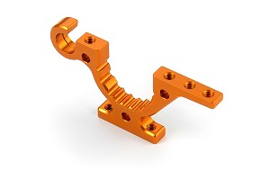 Xray T4'19 Alu Lower Adjustment Bulkhead Front L/Rear R - Orange