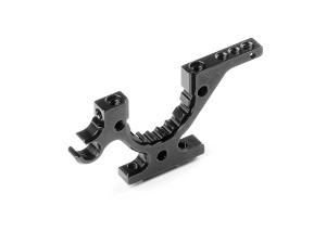Xray X4 Aluminum Lower Bulkhead - Front R / Rear L - Swiss 7075 T6