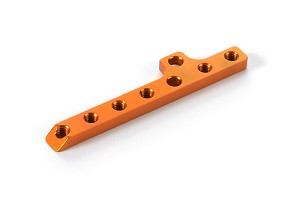 Xray T4 2018 Aluminum Motor Mount Plate - Orange