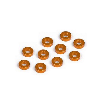 Xray Aluminum Shim 3x6x3.0mm - Orange (10)