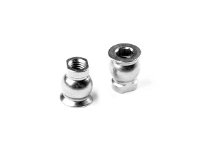 Xray X4 Lower Arm Ball Universal 6.0mm With Hex - Hudy Spring Steel™ (2)
