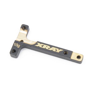 Xray X4 Brass Chassis T-brace 10g