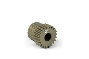 Xray Narrow Pinion Gear Aluminum Hard Coated 21T / 64