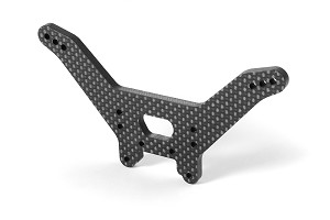 Xray XT2 Graphite Shock Tower Rear 4mm