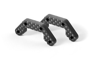 Xray XT2 Graphite Rear Shock Tower Extension 4.0mm (2)