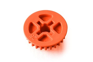 Xray Low Friction Composite Belt Pulley 25T - Mid-Side - Graphite