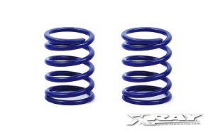 XRAY XRAY Spring-set D=1.7 (25 Lb) Dark-blue - Soft-Medium - Rear (2)