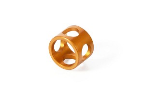 XRAY Aluminum Middle Shaft Locating Collar - Orange - Lightweight