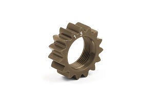 Xray XCA Alminum 7075 T6 Hard Coated Pinion Gear - 15T (1St)