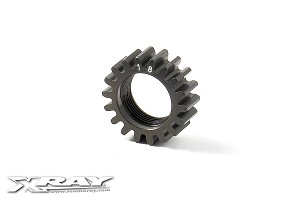 Xray XCA Alminum 7075 T6 Hard Coated Pinion Gear - 18T (1St)