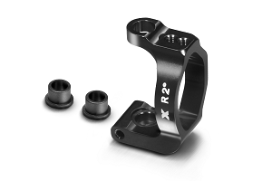 Xray GTX8 Aluminum Right Caster Block (2°)
