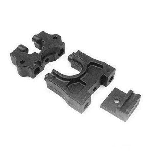 Xray Tall Center Differential Mounting Plate Set Graphite (XT8)