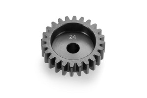 Xray Aluminum Pinion Gear - Hard Coated 24T