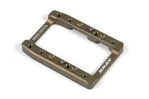 XRAY XB808 Alu One-Piece Engine Mount  7075 T6 - Hard Coated
