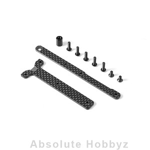 XRAY Graphite Chassis Brace for Saddle Pack (2)