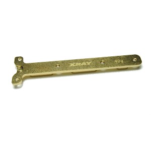 Xray Rear Brass Chassis Brace Weight (40g)