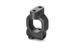 Xray Composite C-hub 9° Deg. Left - Graphite