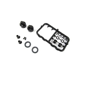 Xray Aluminum Shock Cap-Nut With Vent Hole (2)