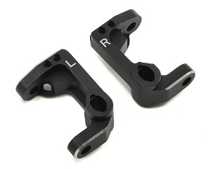 Yokomo Aluminum Front Steering Hub Carrier (Black) (2)